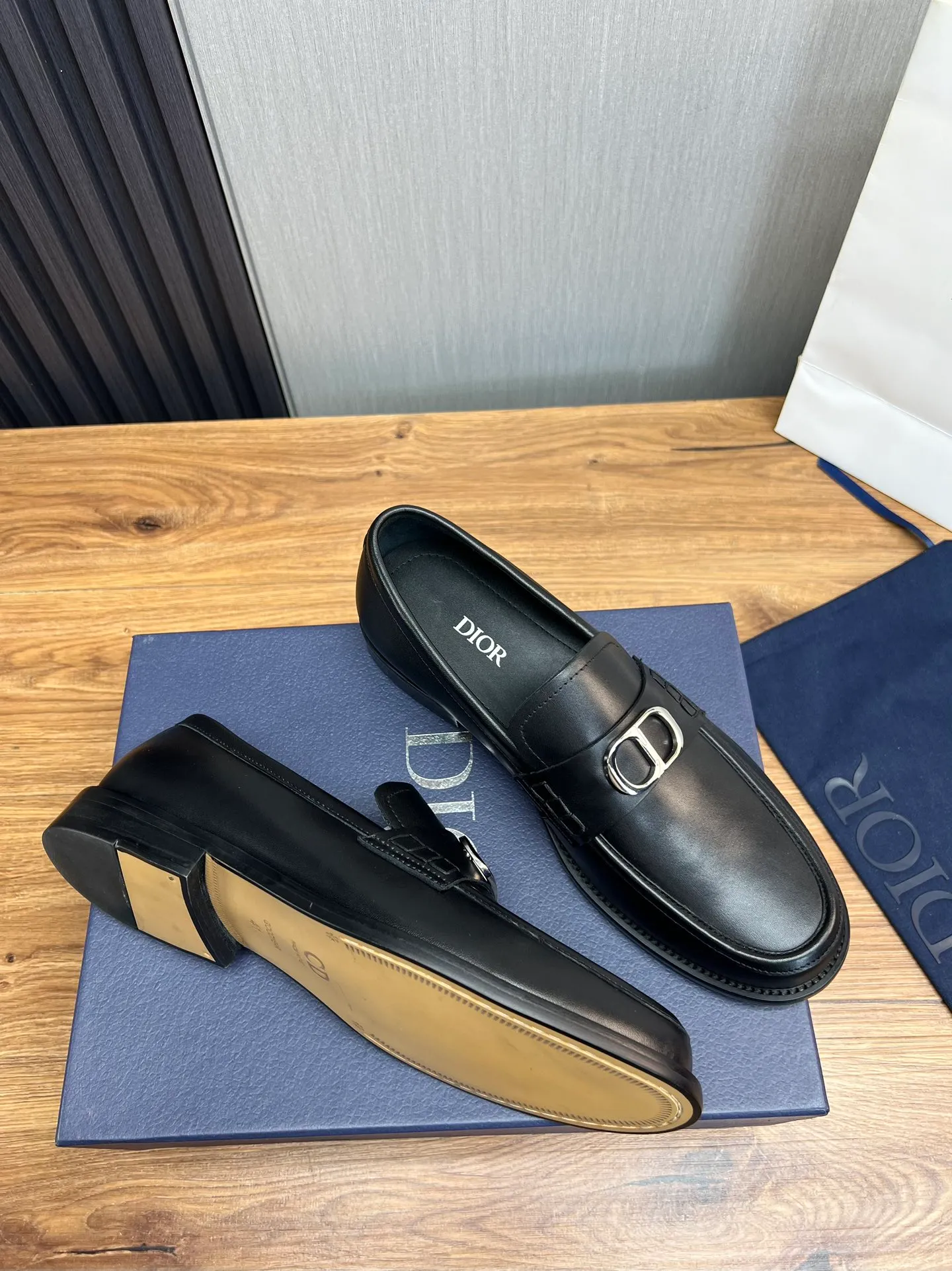 Men's men's shoes💰560💰 Dior men's business casual leather shoes👞all use imported original brand leather, just to create a more comfortable wearing experience, upper: original cowhide➕imported sheepskin lining, original non-slip and wear-resistant rubber outsole✔️36-45 (38.45 non-returnable)